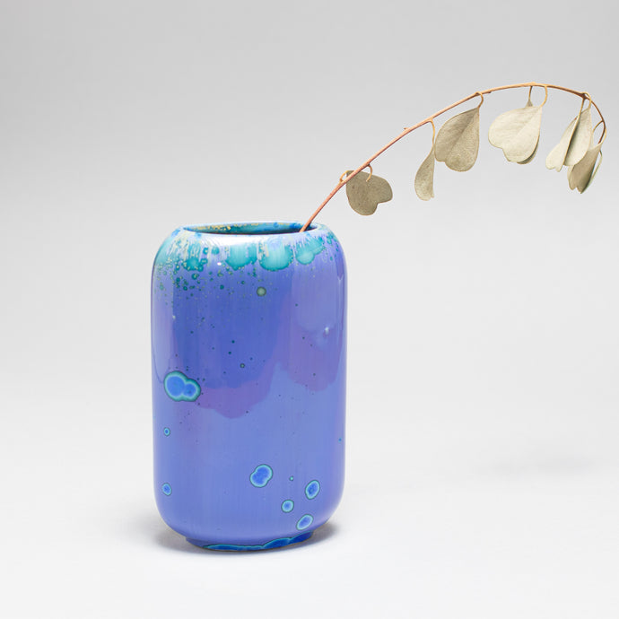 Crystalline South Ocean Vase-Medium