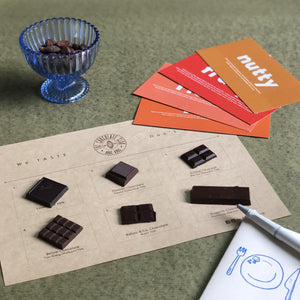 Craft chocolate tasting workshop introduction 入門精品朱古力品味工作坊