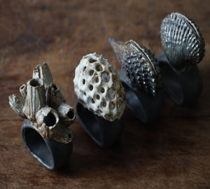 Oceanology Trinket Tableware Napkin Ring Set of 4
