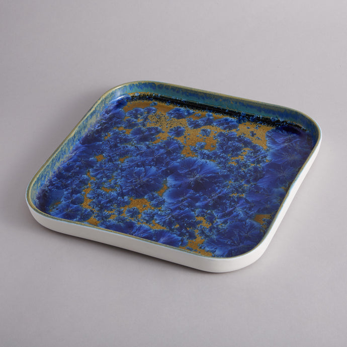 Crystalline Coral Square Platter - Heting Artelier