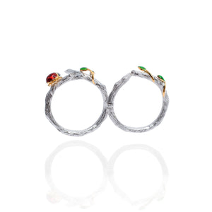 Enchanted ladybird ring